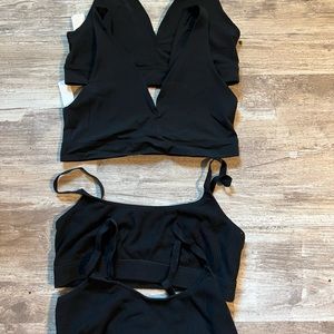 4 old navy bralettes